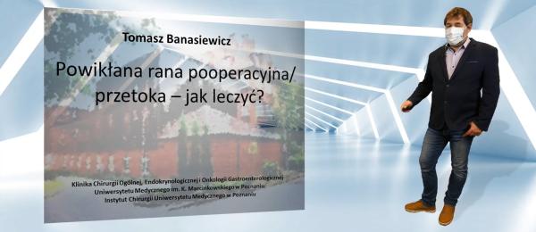 Powiklana rana pooperacyjne przetoka